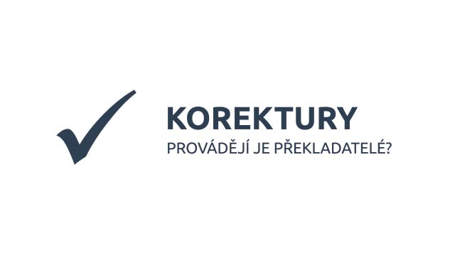 Automatické provedení korektury.